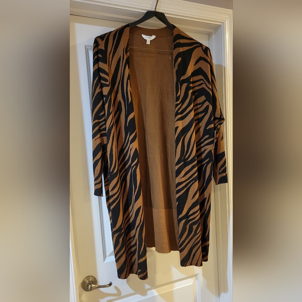 NWT Long Open Front Cardigan